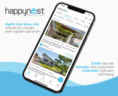 Ứng dụng Happynest về nhà ở: tha hồ ngắm nhà đẹp, tìm chuyên gia và sắm nội thất