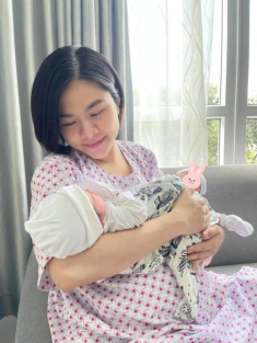 Vân Trang giải thích tên độc lạ của cặp sinh đôi, nhiều con sao Việt cũng có tên thật hay
