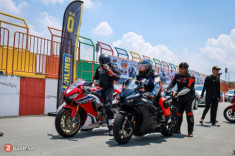 Chạy thử CBR1000RR-R trong trường đua Đại Nam