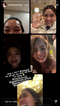 Dàn hoa hậu livestream khóc ăn mừng chiến thắng của Thuỳ Tiên, nhan sắc mộc ngỡ ngàng