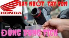 DŨNG JUPITER | THAY NHỚT ĐÚNG DUNG TÍCH CHO XE CÔN TAY WINNER 150, X , SONIC 150R CỦA HÃNG HONDA