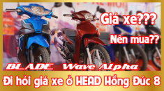 Giá xe Honda Wave Alpha và Honda Blade Tháng 10