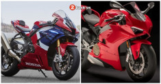 Honda CBR1000RR-R và Ducati Panigale V4: Liệu Nhật có ăn được Ý