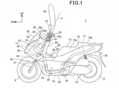Honda ra mắt bằng sáng chế mới về túi khí Air-bag dành cho xe máy