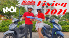 Honda Vision 2021 và Honda Vision 2020 khác nhau điểm gì? ▶️ Tiểu SH Cùng Xem Xe mới