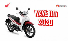 Honda Wave 110i 2020 thiết kế thể thao với giá 34,5 triệu đồng
