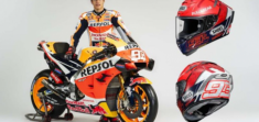 Shoei X-14: Marquez 6 ra mắt, phiên bản dành cho Marc Marquez tại MotoGP 2021.