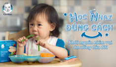 Tập cho con yêu học nhai đúng cách tại tháng thứ 7 - Khởi nguồn cho niềm vui ăn uống đầu đời