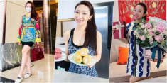 Vợ kém 16 tuổi của Chi Bảo sắp “vượt cạn” vẫn sành, đi giày cao gót khoe khéo chân dài