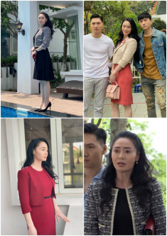 “Xả vai” bà Xuân Hương Vị Tình Thân, U50 diện toàn item bốc lửa, khoe thềm ngực lụa là