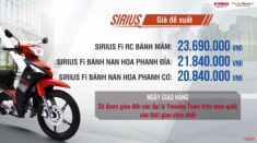 Yamaha ra mắt Sirius Fi 2021 hoàn toàn mới