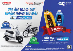 Yamaha triển khai chương trình thay dầu miễn phí cho khách hàng trên toàn quốc
