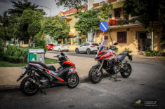 NVX khoe dáng cùng PKL của nhà Ducati