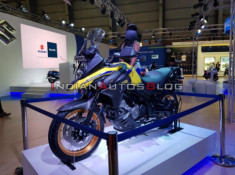 Cận cảnh Suzuki V-Strom 650 XT 2020 được giới thiệu tại Auto Expo 2020