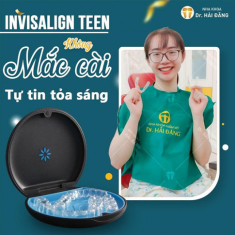 Invisalign tại Nha khoa Dr.Hải Đăng - giải pháp niềng răng trong suốt tối ưu đến từ Mỹ