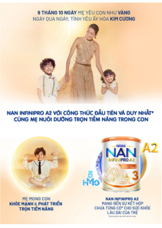 Nestlé Việt Nam ra mắt siêu phẩm dinh dưỡng NAN INFINIPRO A2