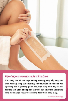 Tẩy lông tại nhà xinh tươi đón Tết, nàng nên lưu 7 ghi nhớ này để lông không cứng thêm
