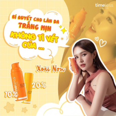 Xoài Non tiết lộ bí quyết dưỡng trắng da cùng serum Vitamin C của Mỹ
