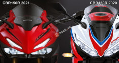 CBR150R 2021 và CBR150R: Nên đợi xe mới về hay mua phiên bản hiện tại?