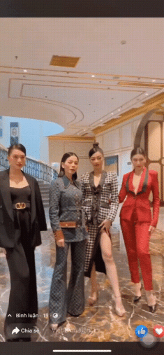 Đi chấm thi Miss World Vietnam, Lệ Quyên lọt thỏm giữa dàn Hoa hậu, vẫn nổi bật nhờ mặc “lạc quẻ”