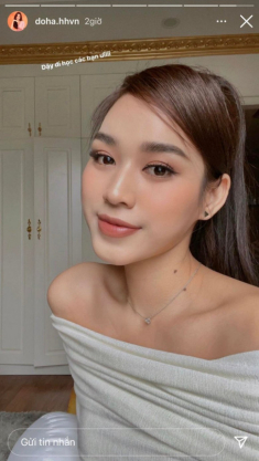 Đỗ Thị Hà háo hức trở lại trường, phấn son sương sương, chuẩn sinh viên gương mẫu