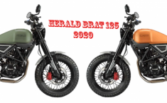 Herald Brat 125 2020 lộ diện với thiết kế cổ điển có giá 90 triệu đồng