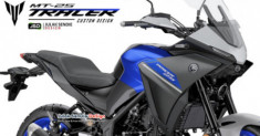 Lộ diện hình ảnh Render của Yamaha MT-03 Tracer mới