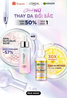 Ngày hội siêu thương hiệu L’Oréal Paris bùng nổ với ngàn deal hot mua 1 tặng 1