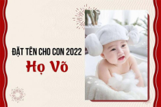 100 tên con trai họ Võ 2022 hay và ý nghĩa, tương lai tươi sáng