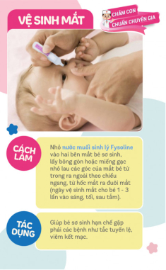 Cẩm nang chăm sóc trẻ sơ sinh để vi khuẩn không có cơ hội tấn công