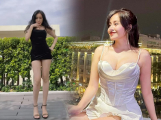 Cùng múa Belly Dance, Quỳnh Nga hừng hực, nhìn sang Angela Phương Trinh một cảm giác rất lạ!