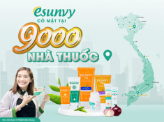 Esunvy - dược mỹ phẩm Việt có mặt ở gần 9000 nhà thuốc