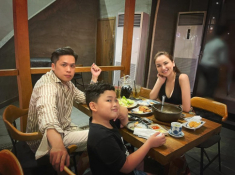 Làm mẹ đơn thân, Hoa hậu Diễm Hương hiếm hoi đăng ảnh gia đình, ứng xử được khen nức nở