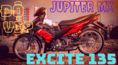 LẦN ĐẦU TIÊN JUPITER MX ĐỘ ĐỈNH LÊN EXCITER 135 NHÌN NGẤT NGÂY