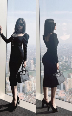 Lệ Quyên khoe body lượn sóng, ngờ đâu bị tưởng mặc độn mông, chính chủ liền đính chính