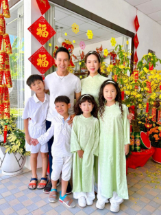 Lý Hải U50 làm bố lần 4, đứa trẻ có gương mặt “Tây” giờ lớn bổng, đôi tai thông minh
