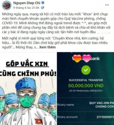 MC Diệp Chi VTV ủng hộ Quỹ vắc-xin 50 triệu, kín tiếng đời tư nhưng có con gái giỏi xinh