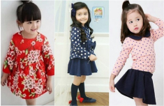 Những cách phối đồ thu siêu dễ thương cho bé gái