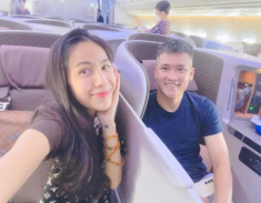 Thuỷ Tiên phấn khởi đi lễ chùa: Nhan sắc mộc mạc được khen ngợi