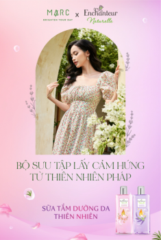 Trở thành đóa hoa thơm mịn đầy sức sống với BST váy xinh lấy cảm hứng từ thiên nhiên Pháp