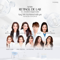 Tưng bừng sự kiện “Retinol De Lab” quy tụ hàng loạt beauty blogger và người nổi tiếng tham dự 