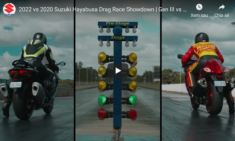 Suzuki Hayabusa 2021 có thể đánh bại phiên bản 2020 mạnh mẽ hơn trong cuộc đua Drag?