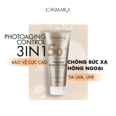 “Tấm khiên” bảo vệ da với kem chống nắng Casmara 3 tác động: bảo vệ cao, dưỡng ẩm và chống lão hóa
