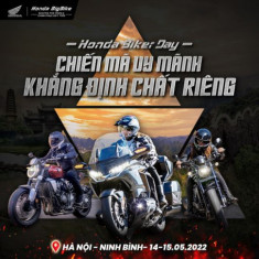 Honda Biker Day 2022 - Đại náo Ninh Bình với sự quy tụ của hàng trăm xe mô tô Honda
