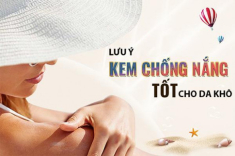 Top 13 kem chống nắng cho da khô nhạy cảm tốt nhất hiện nay