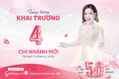 Hệ thống Thẩm mỹ viện SeoulSpa.Vn đồng loạt khai trương 4 chi nhánh mới trong tháng 8/2022