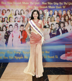 Hoa hậu Doanh nhân Quốc tế 2022 Thao Lê và tâm nguyện trao yêu thương phát thiện
