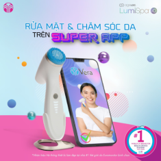 LumiSpa iO: Tích hợp AI, cá nhân hóa rửa mặt và chăm sóc da chuyên sâu