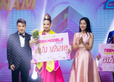 Mẫu nhí 13 tuổi cao 1m62 đạt giải vàng Teen Models: Bà trùm Hoa hậu chúc mừng, Midu - Võ Hoàng Yến nức nở