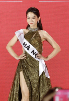 Thí sinh hot nhất Hoa hậu thể thao mắc sai lầm khi diễn đồ dạ hội ngay trước thềm chung kết